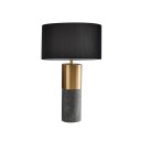 Graham & Green - Concrete And Brass Table Lamp